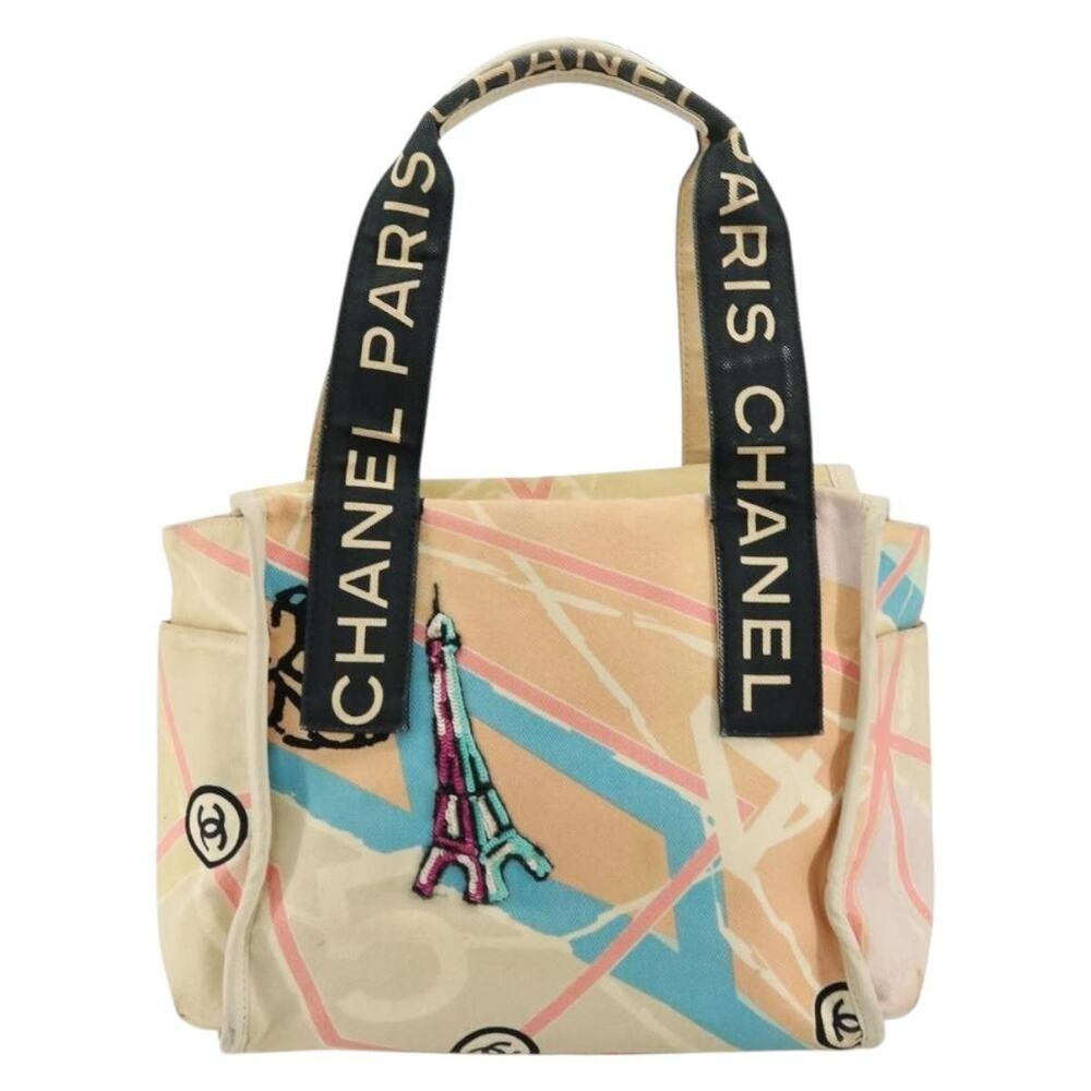 Chanel Canvas Cruise Line Handbag Beige